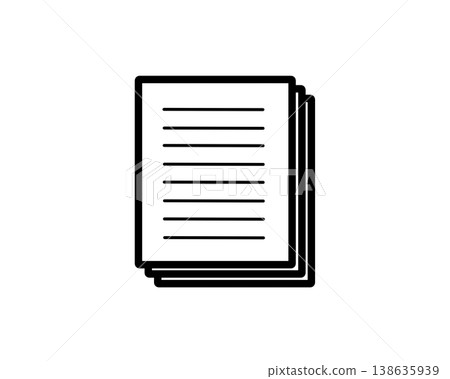 Overlapping document icons Overlapping document icons 138635939