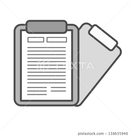 Colorful binder vector illustration in black and white Colorful binder vector illustration in black and white 138635948