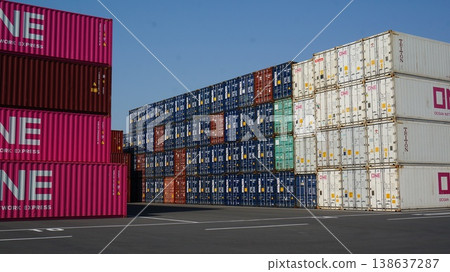 Stacked container 138637287