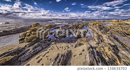 Beach of El Portizuelo, Spain 138638703