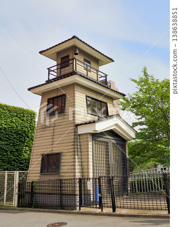 Fire lookout tower in Monzen-Nakacho Fire lookout tower in Monzen-Nakacho 138638851