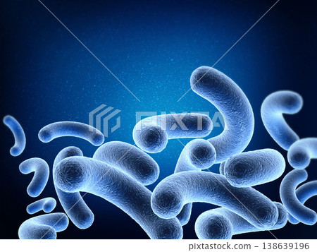 Bacteria cells background Bacteria cells background 138639196