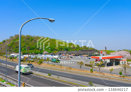 [Osaka Prefecture] April, Kishiwada Service Area 138640217