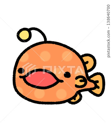放鬆的鮟鱇魚 放鬆的鮟鱇魚 138640700