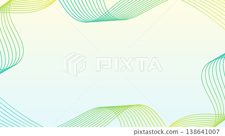 Elegant curved slide background design 138641007