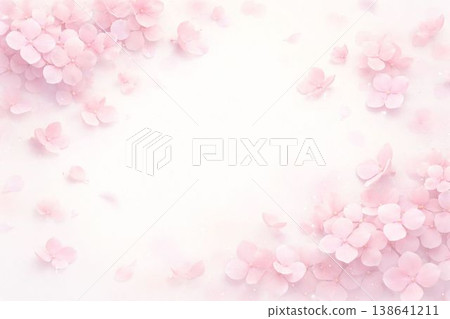 繡球花瓣插圖 繡球花瓣插圖 138641211