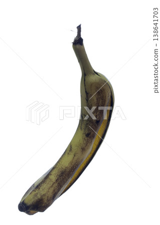 Banana peel isolated on white background. Banana peel isolated on white background. 138641703