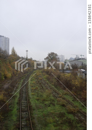 The abandoned Vistorniceni railway station in Chisinau. The abandoned Vistorniceni railway station in Chisinau. 138642381
