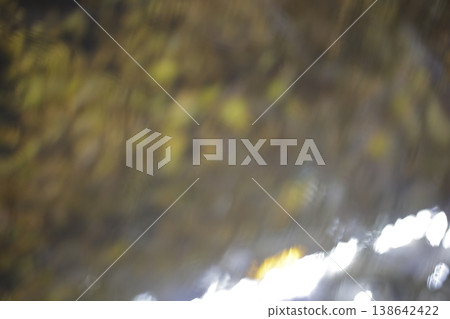Blurred image of trees during rain. Blurred image of trees during rain. 138642422