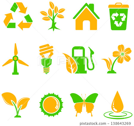 Environment Icons Environment Icons 138643269