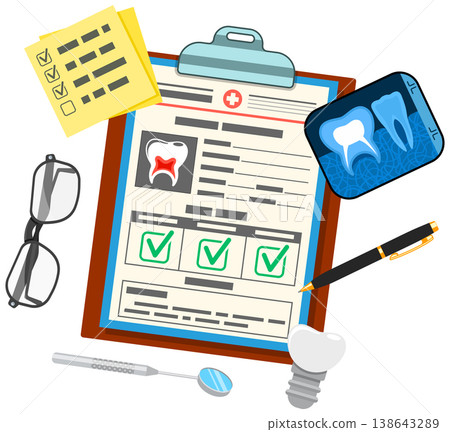 Medical Dental Record Concept 138643289