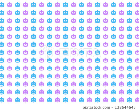 Blue-purple Halloween background material Blue-purple Halloween background material 138644643