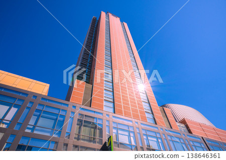 A view of Tokyo, Japan, on April 8th. Includes a view of Carrot Tower and other landmarks in front of Sangenjaya Station. A view of Tokyo, Japan, on April 8th. Includes a view of Carrot Tower and other landmarks in front of Sangenjaya Station. 138646361