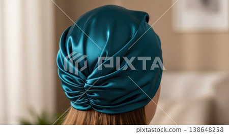 Elegant Silk Sleep Cap for Overnight Hair Protection and Hydration Elegant Silk Sleep Cap for Overnight Hair Protection and Hydration 138648258