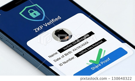 ZKP Mobile Identity Verification With Redacted Data ZKP Mobile Identity Verification With Redacted Data 138648322
