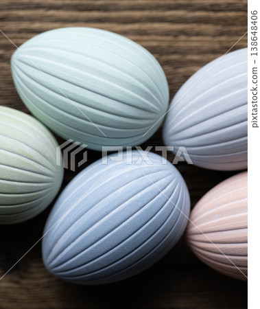 Pastel easter eggs vertical minimal spring Pastel easter eggs vertical minimal spring 138648406