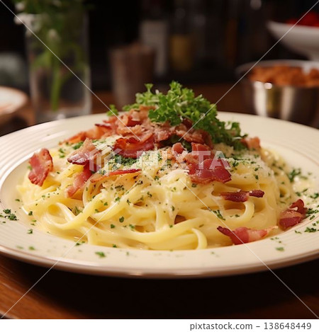 Spaghetti Carbonara Spaghetti Carbonara 138648449