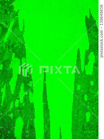 Sprays brush strokes green paint abstract art old pattern texture background design 138648656