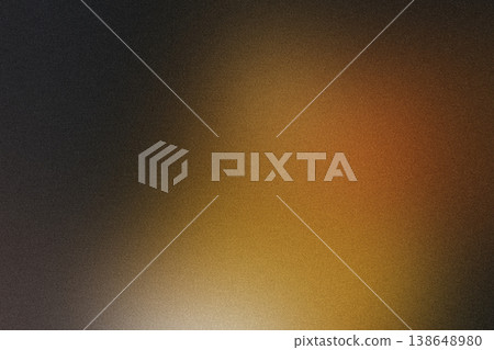 Abstract brown orange gradient showing dark to light transition with granular texture on a blurred background. Warm colors for concepts Abstract brown orange gradient showing dark to light transition with granular texture on a blurred background. Warm colors for concepts 138648980