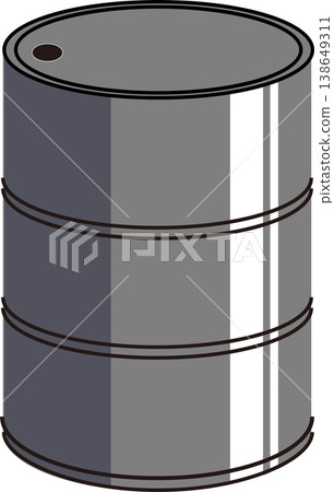黑色油桶 黑色油桶 138649311