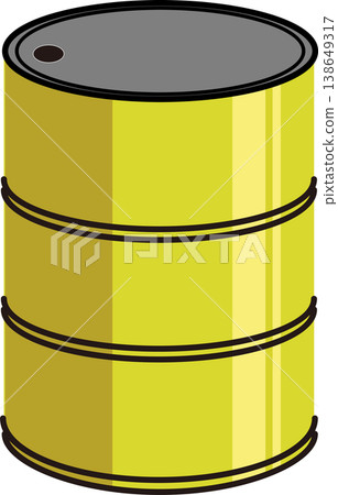 黃色油桶 138649317