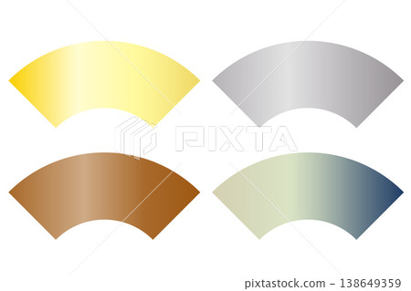 扇形日式漸層背景素材集 138649359