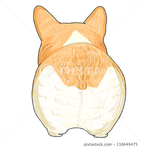 Corgi ass Corgi ass 138649475