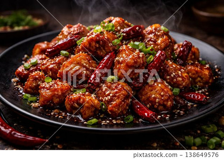 fired chicken 138649576