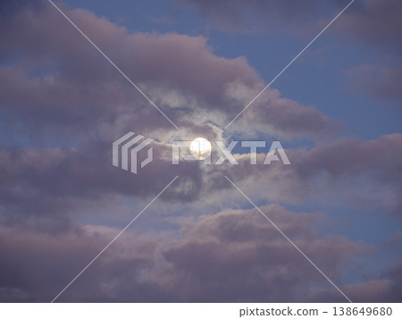 月亮在雲層之上 月亮在雲層之上 138649680