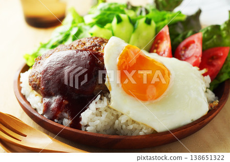 夏威夷米飯漢堡 夏威夷米飯漢堡 138651322