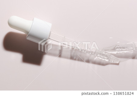 Liquid cosmetic product for the skin or medicine in a pipette. Liquid cosmetic product for the skin or medicine in a pipette. 138651824