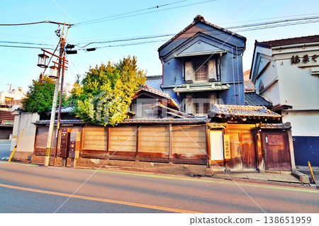 The traditional storehouse-style townscape of Kawagoe, known as "Little Edo," and the Yamazaki Museum of Art The traditional storehouse-style townscape of Kawagoe, known as "Little Edo," and the Yamazaki Museum of Art 138651959