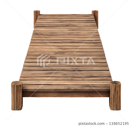 Wooden Dock Pier Wooden Dock Pier 138652195