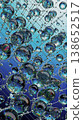 Abstract Image of a Molecular Hexagonal Network With Shiny Spherical Elements 138652517