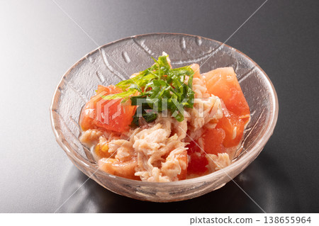 Tomato and tuna salad Tomato and tuna salad 138655964