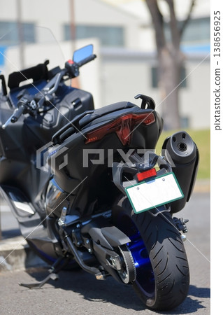 Motorcycle (big scooter) image Motorcycle (big scooter) image 138656925