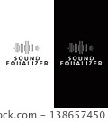 Dynamic Equalizer Logo Music Sound Wave for Creative Branding 138657450