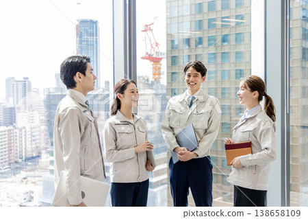 staff in work clothes staff in work clothes 138658109