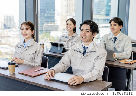 staff in work clothes 138658111