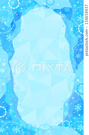 流行風格的酷炫冰框和冰背景 4_垂直 流行風格的酷炫冰框和冰背景 4_垂直 138658937