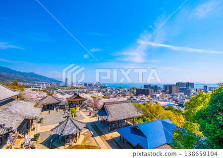 Mii-dera Temple Observation Deck: Views of Otsu cityscape and scenery 138659104