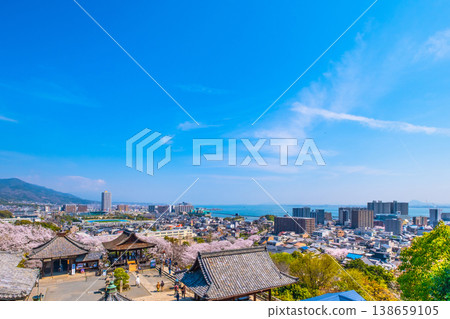 Mii-dera Temple Observation Deck: Views of Otsu cityscape and scenery 138659105