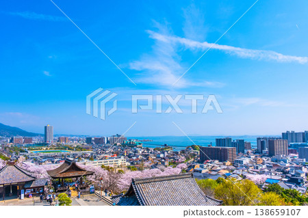 Mii-dera Temple Observation Deck: Views of Otsu cityscape and scenery 138659107