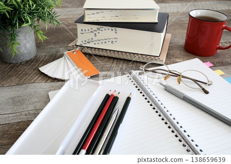Educational image: Exam taker, studying for exams, test preparation Educational image: Exam taker, studying for exams, test preparation 138659639