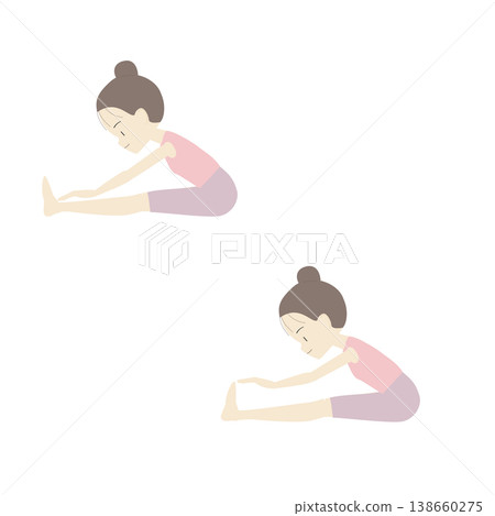 Women stretching Women stretching 138660275