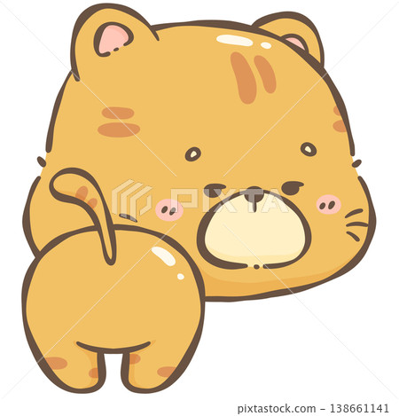 Little orange cat  138661141