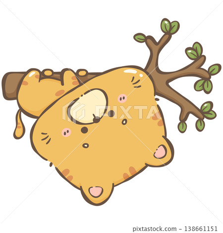 Little orange cat 138661151