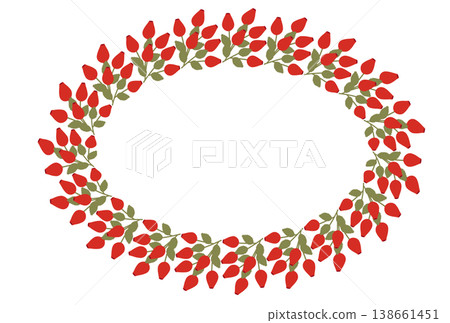 Rosehip circular frame Rosehip circular frame 138661451