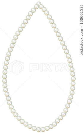 Pearl necklace Pearl necklace 138661553