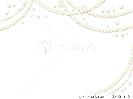 Pearl background material - transparent 138661560